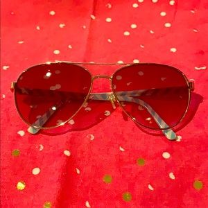 Kate Spade 58mm Blossom Aviator Sunglasses